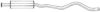 OPEL 852094 Middle Silencer